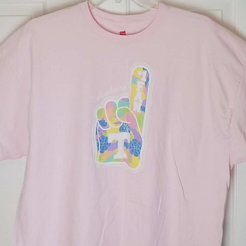 Pink TN VOLUNTEERS #1 Fan T-Shirt BNWOT
